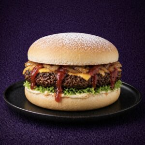 Homemade Lamb Burger